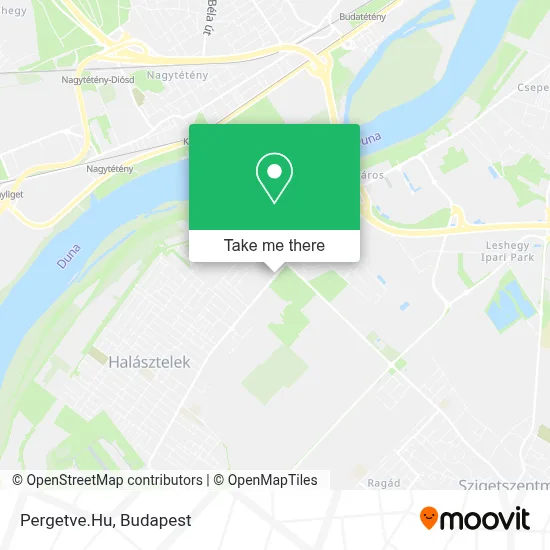 Pergetve.Hu map