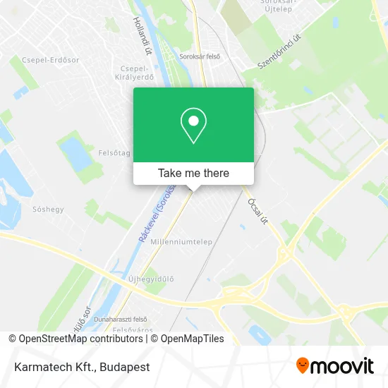 Karmatech Kft. map