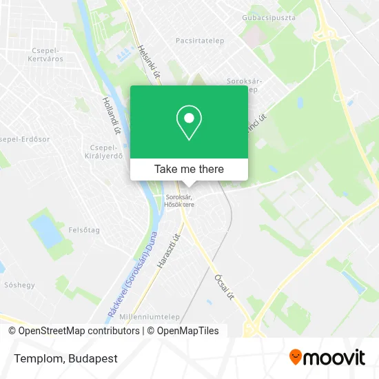Templom map