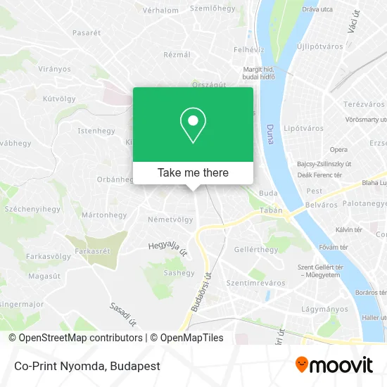 Co-Print Nyomda map