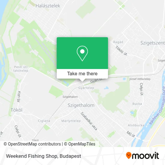 Weekend Fishing Shop map