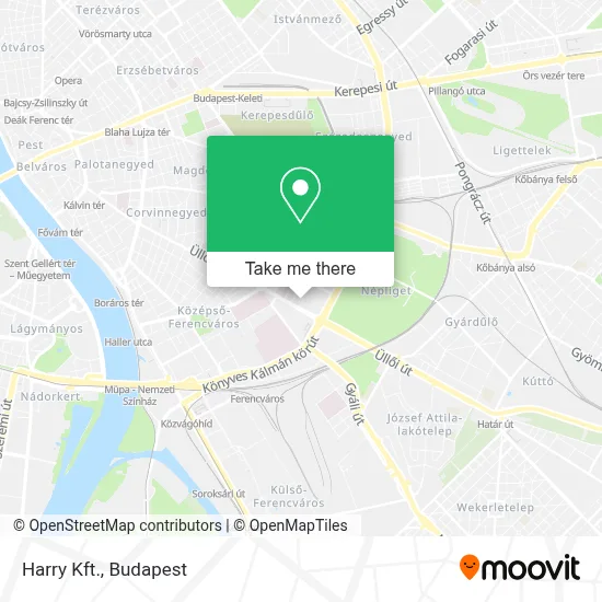 Harry Kft. map