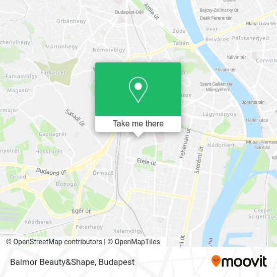 Balmor Beauty&Shape map