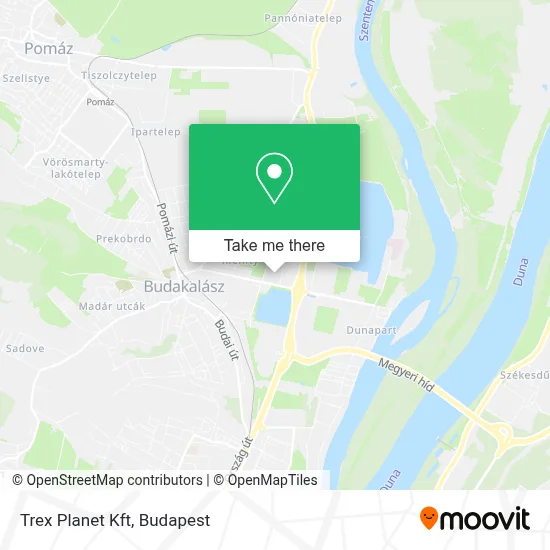 Trex Planet Kft map