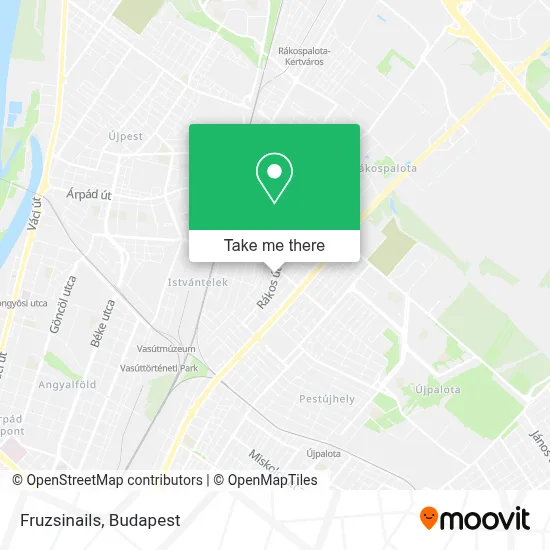 Fruzsinails map