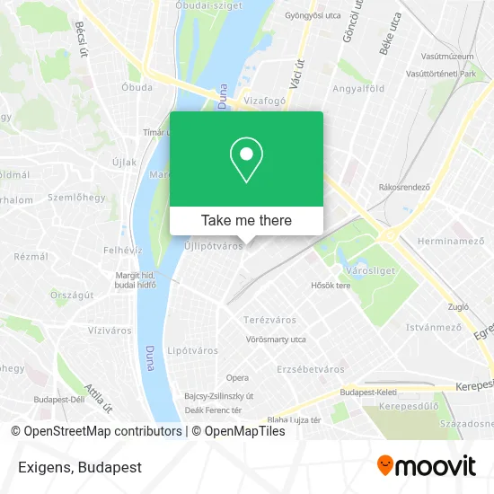 Exigens map