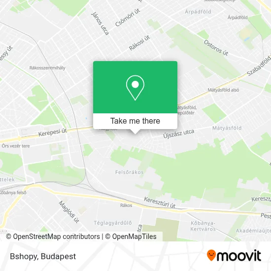 Bshopy map