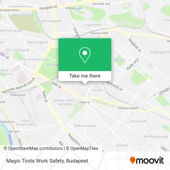Magic Tools Work Safety map