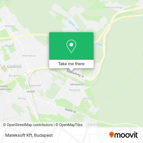 Mateksoft Kft map