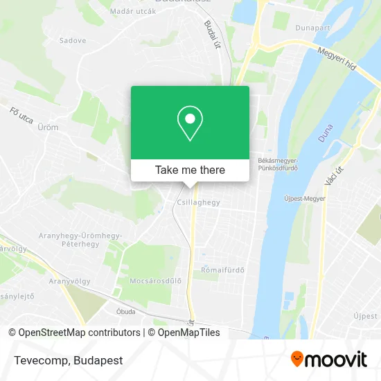 Tevecomp map