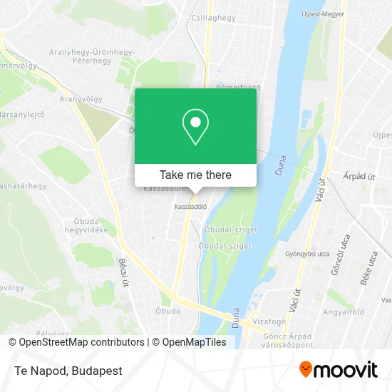 Te Napod map