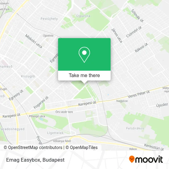 Emag Easybox map