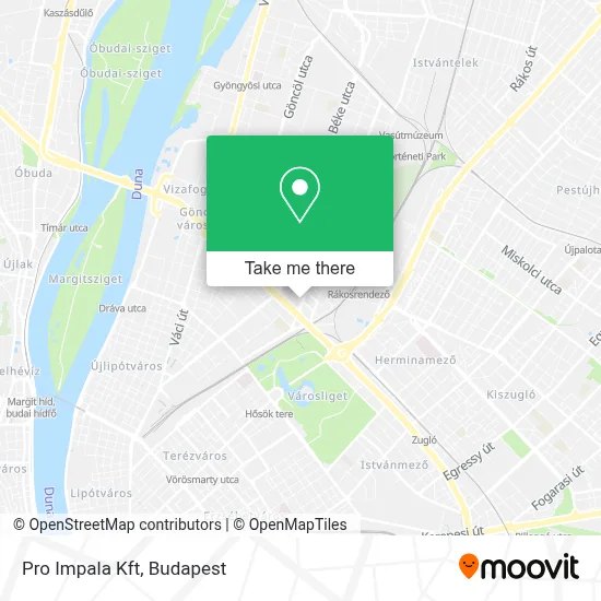 Pro Impala Kft map