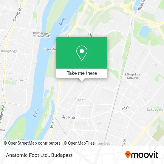 Anatomic Foot Ltd. map