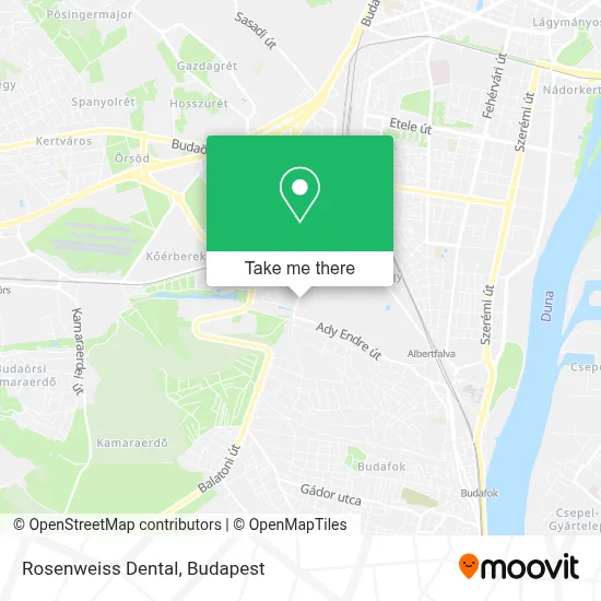 Rosenweiss Dental map