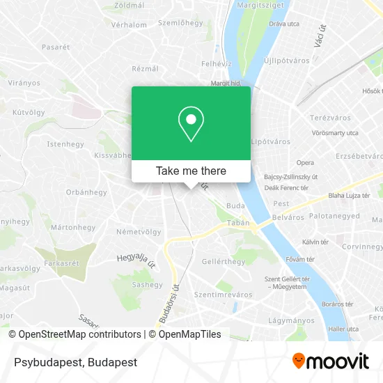Psybudapest map