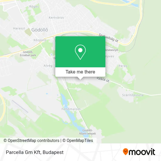 Parcella Gm Kft map