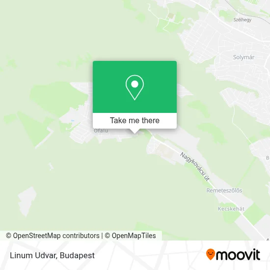 Linum Udvar map