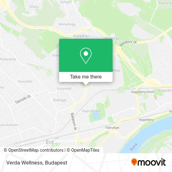 Verda Wellness map