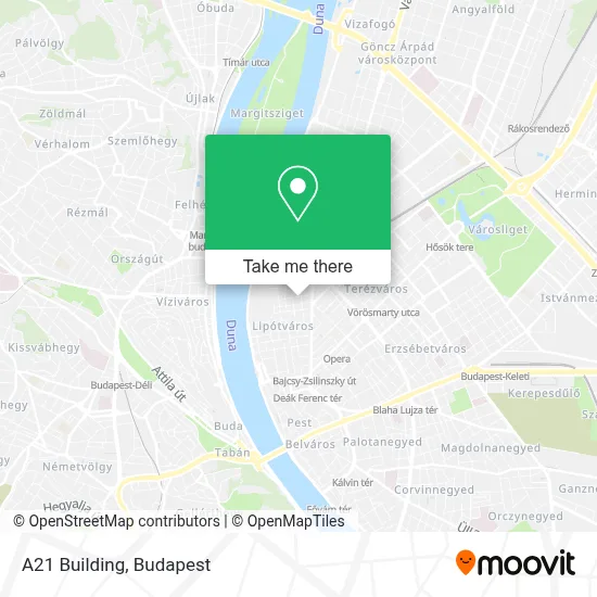 A21 Building map