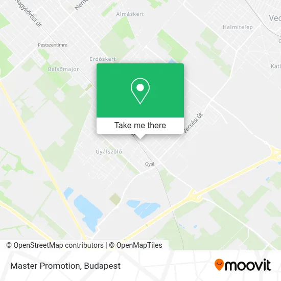 Master Promotion map