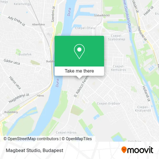 Magbeat Studio map