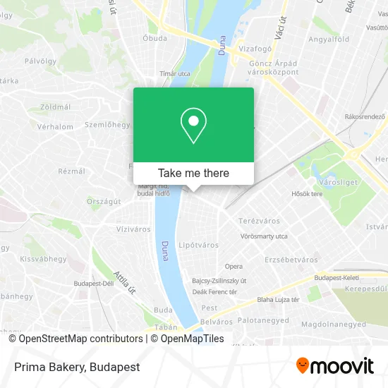 Prima Bakery map