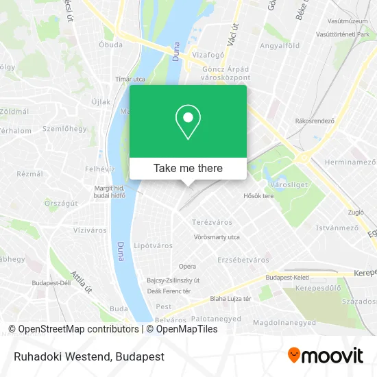Ruhadoki Westend map