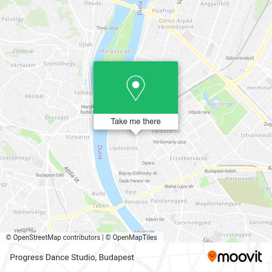 Progress Dance Studio map