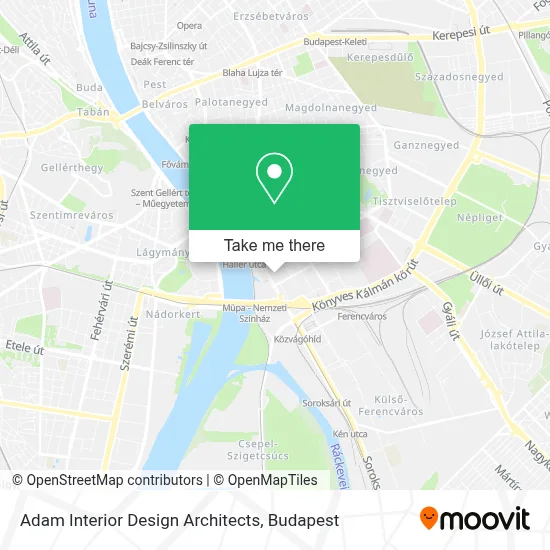 Adam Interior Design Architects map