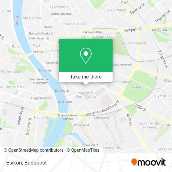 Esikon map