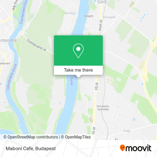 Maboni Cafe map