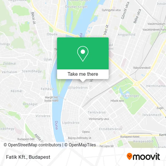 Fatik Kft. map