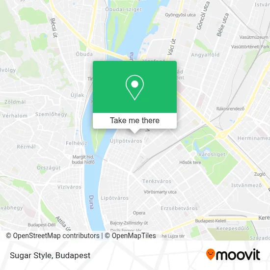 Sugar Style map
