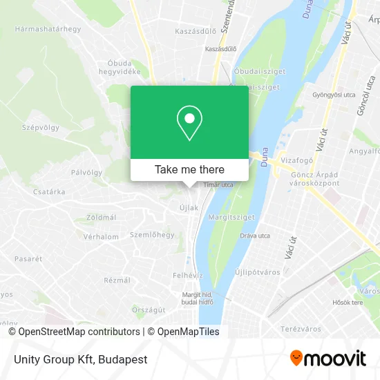Unity Group Kft map