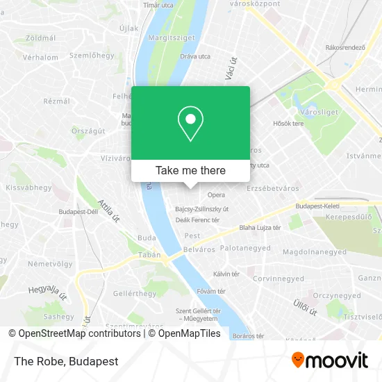 La Robe map