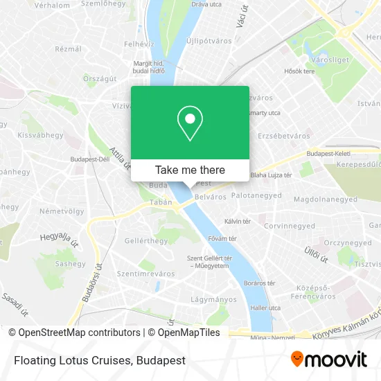 Floating Lotus Cruises map