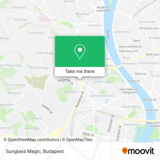 Sunglass Magic map