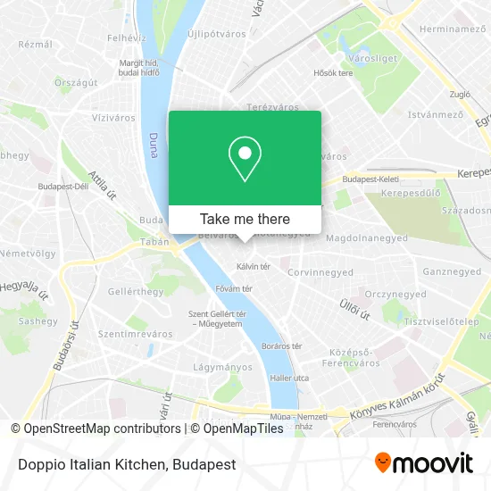 Doppio Italian Kitchen map