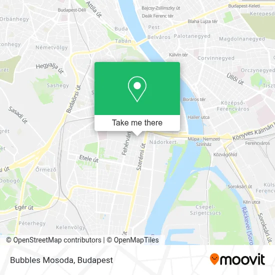 Bubbles Mosoda map