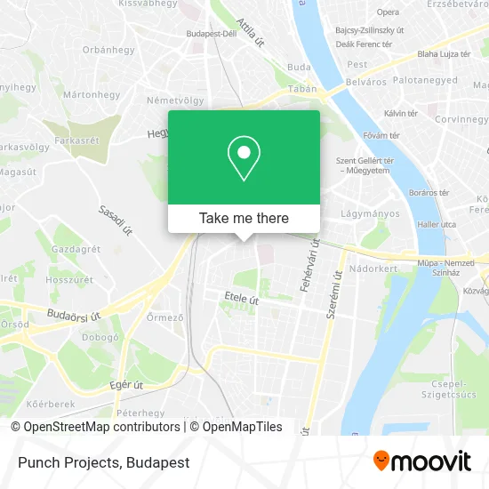 Punch Projects map