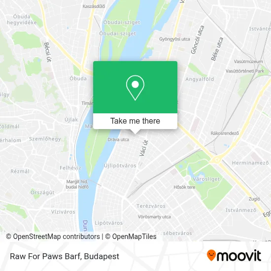 Raw For Paws Barf map