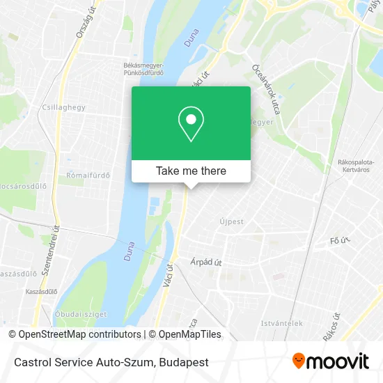 Castrol Service Auto-Szum map