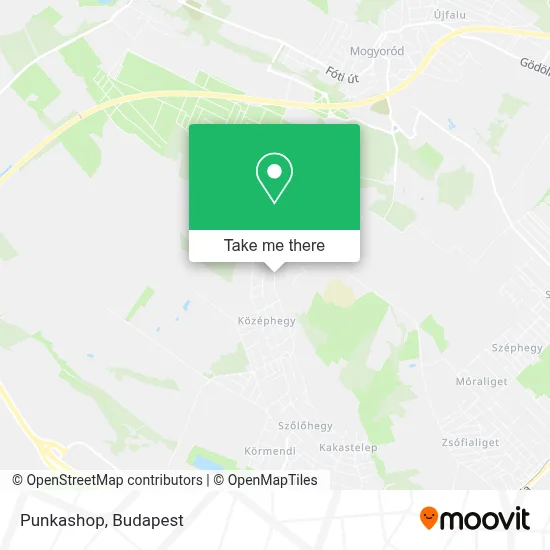 Punkashop map