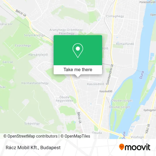 Rácz Mobil Kft. map