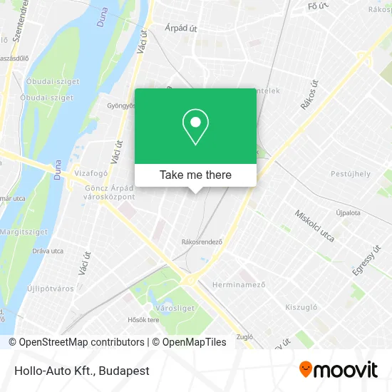 Hollo-Auto Kft. map