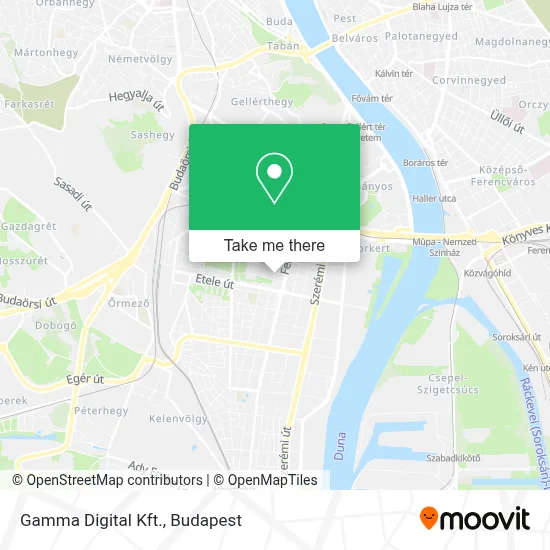 Gamma Digital Kft. map