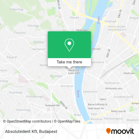Absolutedent Kft map