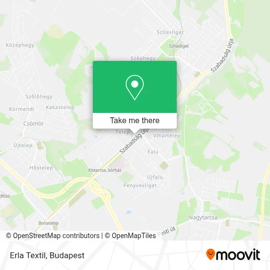 Erla Textil map