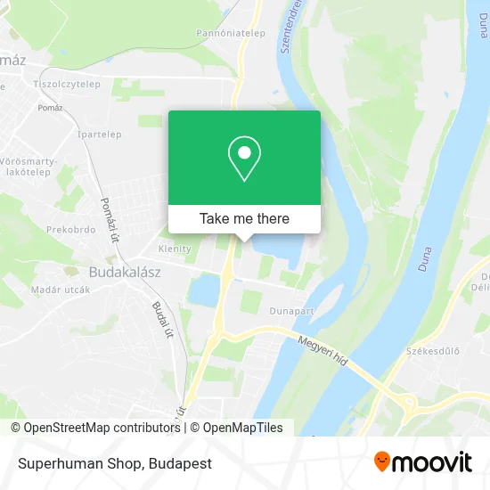 Superhuman Shop map
